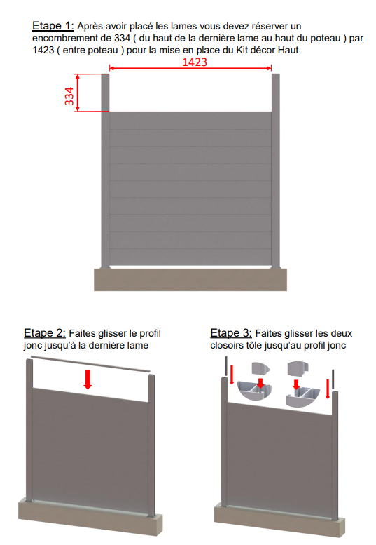 Pose de cl ture en kit d cor haut Etape 2 clotore d cor haut.png