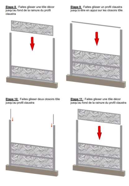 Fichier:Cl ture kit palissade Etape 4 cloture kit palissade.png
