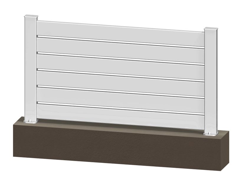 Fichier:Klos-up le concept de clôture en aluminium à monter soi-même KLOS-UP lame simple 90 BLANC.jpg