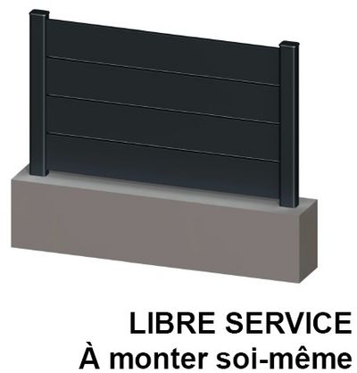 Notice de pose : Clôture Klos up! standard - Libre service